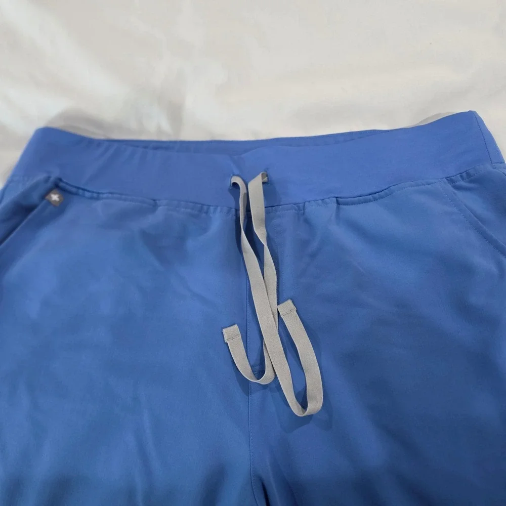 Men's Figs Scrub Jogger Bottoms Blue XXL Great Shape